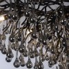 Lampa Wisząca ICICLE 2192-18 Zuma Line Czarny | Nowoczesny Żyrandol 11xG9